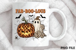 Retro Coquette Ghost Halloween PNG Product Image 3