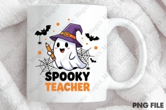 Spooky Teacher Halloween PNG Product Image 3