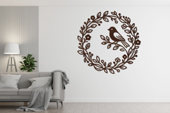 Rustic Nature Circle Laser Cut Design Product Image 4