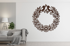 Nature Round Sign Laser Cut Design Product Image 4