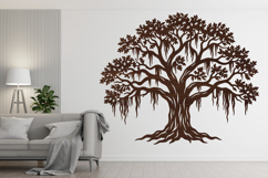 Moss Covered Live Oak SVG for Cricut Product Image 4