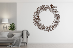 Botanical Bird Frame SVG Product Image 4