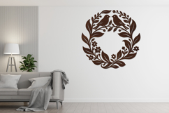 Branch Wreath Laser Cut File for Cricut Product Image 4