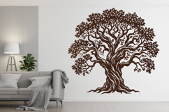 Gnarled Oak Tree Cricut SVG Product Image 4