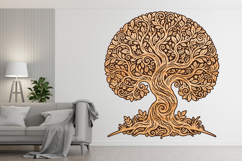 Decorative Tree of Life Mandala SVG Product Image 4