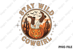 Retro Western Halloween Sublimation Bundle Product Image 2