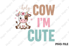 Cute Cartoon Cow Design Product Image 1