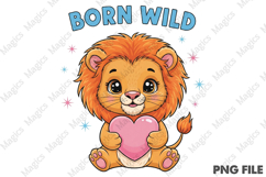 Cute Cartoon Lion Design Product Image 1