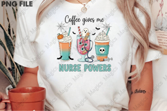 Coffee Gives Me Nurse Powers Illustration Product Image 2