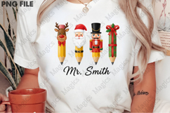Christmas Pencils Png,teacher Christmas Product Image 2