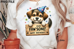 Party Puppy Sublimation, Birthday Sublimation Design Product Image 2