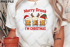 Merry Drunk I&#039;m Christmas,Christmas Beer Product Image 2