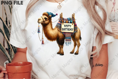Adorable Camel Birthday PNG Product Image 2