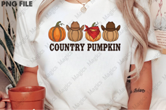 Western-Themed &#039;Country Pumpkin&#039; Design Product Image 2