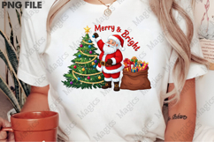Merry &amp; Bright, Funny Santa Claus Png Product Image 2