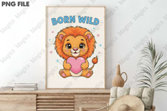 Cute Cartoon Lion Design Product Image 3