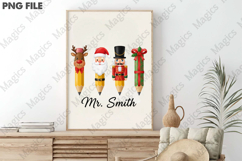 Christmas Pencils Png,teacher Christmas Product Image 3