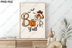 Western Halloween &#039;Boo Y&#039;all&#039; Sublimation Product Image 3