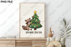 Sorta Merry Sorta Feral Png, Funny PNG Product Image 3