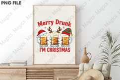 Merry Drunk I&#039;m Christmas,Christmas Beer Product Image 3