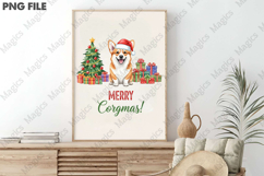 Charming 'CHRISTMAS GOLDEN' design, Christmas Dog Puns Png Product Image 3