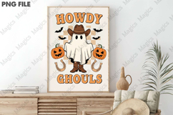 Western-Themed Halloween Sublimation PNG Product Image 3