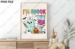 Cute Halloween-Themed I&#039;m Shook Illustration Product Image 3