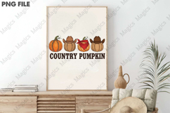 Western-Themed &#039;Country Pumpkin&#039; Design Product Image 3
