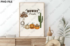 Western-themed Halloween illustration Product Image 3