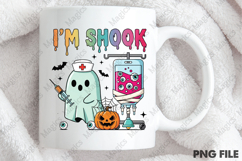 Cute Halloween-Themed I&#039;m Shook Illustration Product Image 4