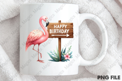 Happy Birthday Kangaroo Graphic, Birthday Sublimation Design Product Image 4