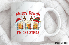 Merry Drunk I&#039;m Christmas,Christmas Beer Product Image 4
