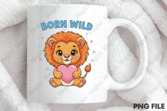 Cute Cartoon Lion Design Product Image 4