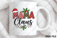 Retro Christmas Mama Png, Xmas Png Product Image 4