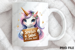 Unicorn Magic Sublimation, Birthday Sublimation Design Product Image 4