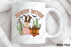 Western-Themed Halloween &#039;Howdy Witch&#039; Design Product Image 4
