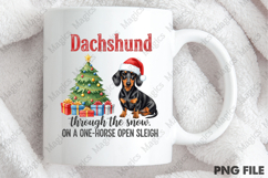 Weenie Dog Christmas Graphic, Christmas Dog Puns Sublimation Product Image 4