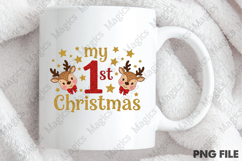 My First Christmas, Girly Christmas Png Product Image 4