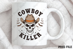 Western-Themed Halloween Illustration Product Image 4