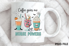 Coffee Gives Me Nurse Powers Illustration Product Image 4