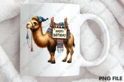 Adorable Camel Birthday PNG Product Image 4