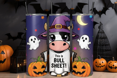 Cute Highland Cow Tumbler Wrap Product Image 1