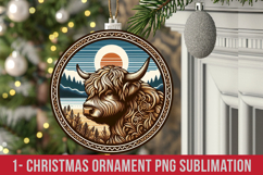 Christmas Ornaments Sublimation Png Product Image 1