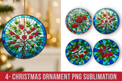Christmas Ornaments Round Sublimation Product Image 1
