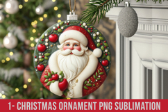 Christmas Ornaments Sublimation Png Product Image 1