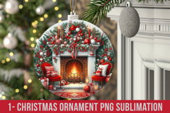 Christmas Ornaments Sublimation Png Product Image 1