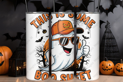 Funny Ghost Halloween Tumbler Sublimation Design Product Image 1