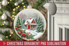 Christmas Ornaments Sublimation Png Product Image 1