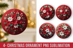 3D Christmas Ornaments Sublimation Product Image 1