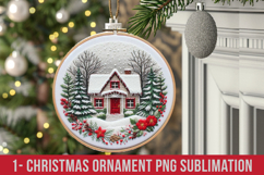 Christmas Ornaments Sublimation Png Product Image 1